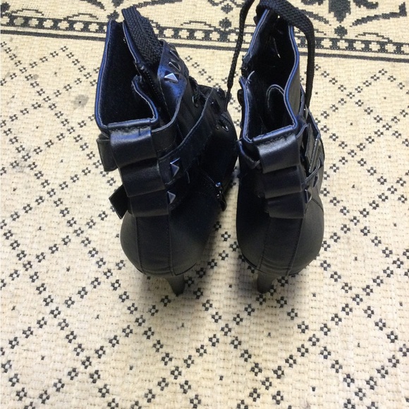 🖤Stiletto Heel Platform Motorcycle Boots 🏍️ - Picture 10 of 13